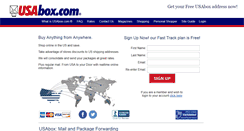 Desktop Screenshot of login.usabox.com
